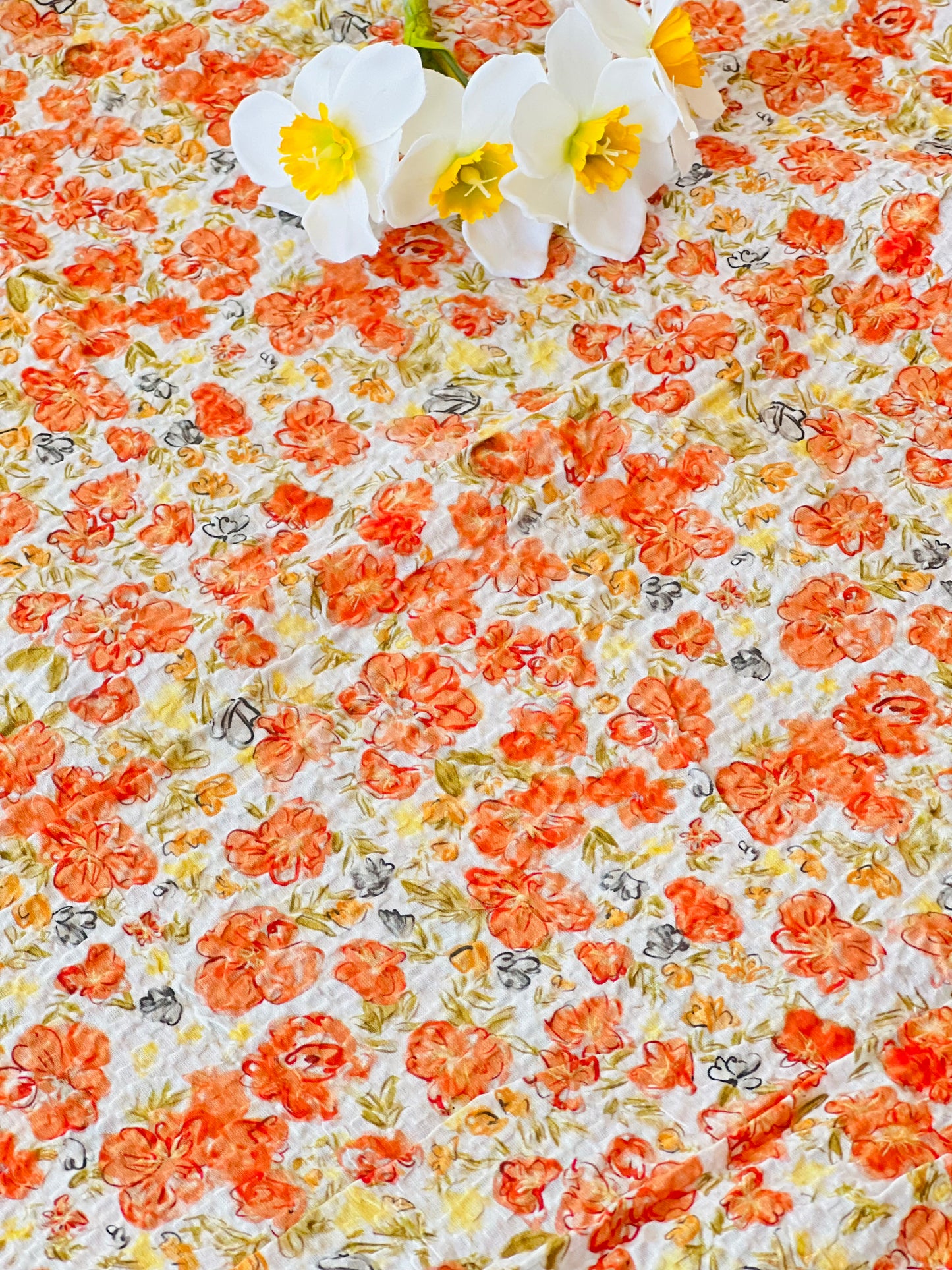 Printed Cotton Seersucker Spring/S31