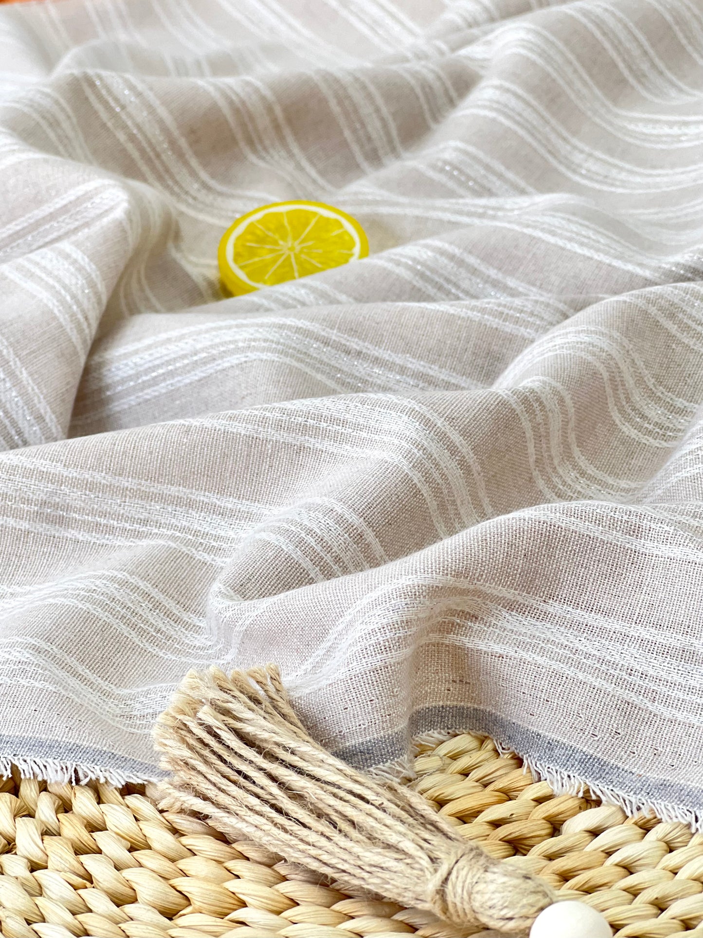 Printed Linen Stripes 13