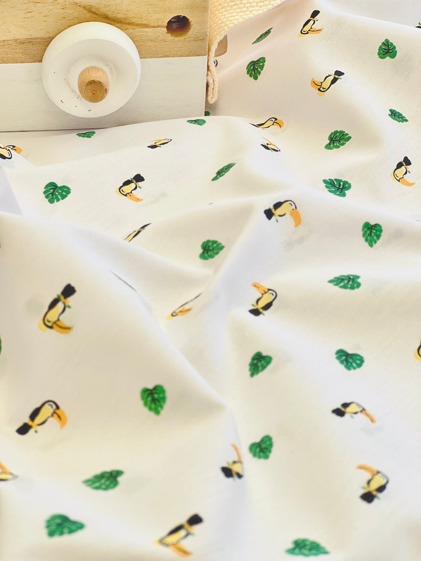 Printed Cotton Toucan
