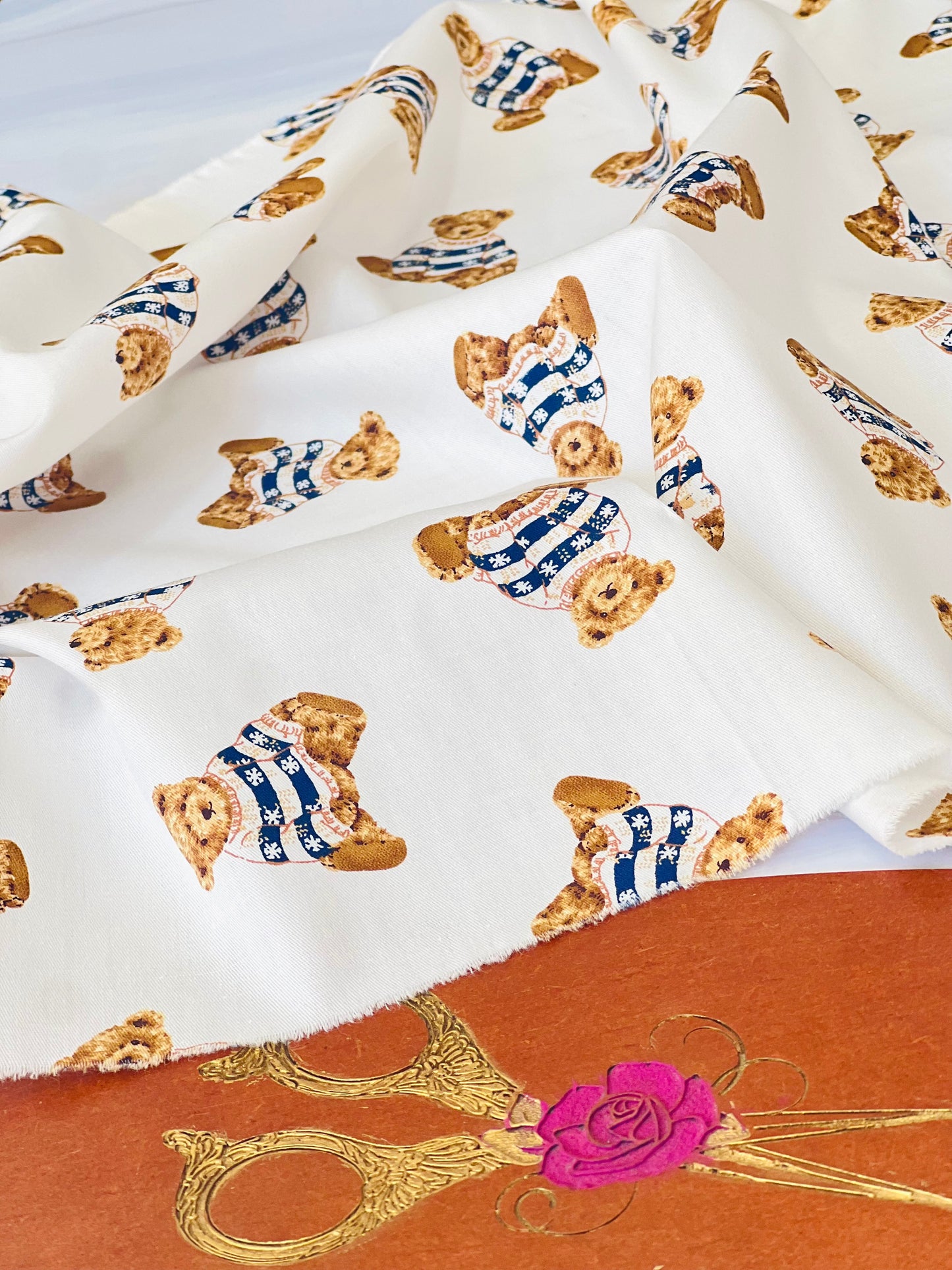 Cotton Twill Teddy Bear 02