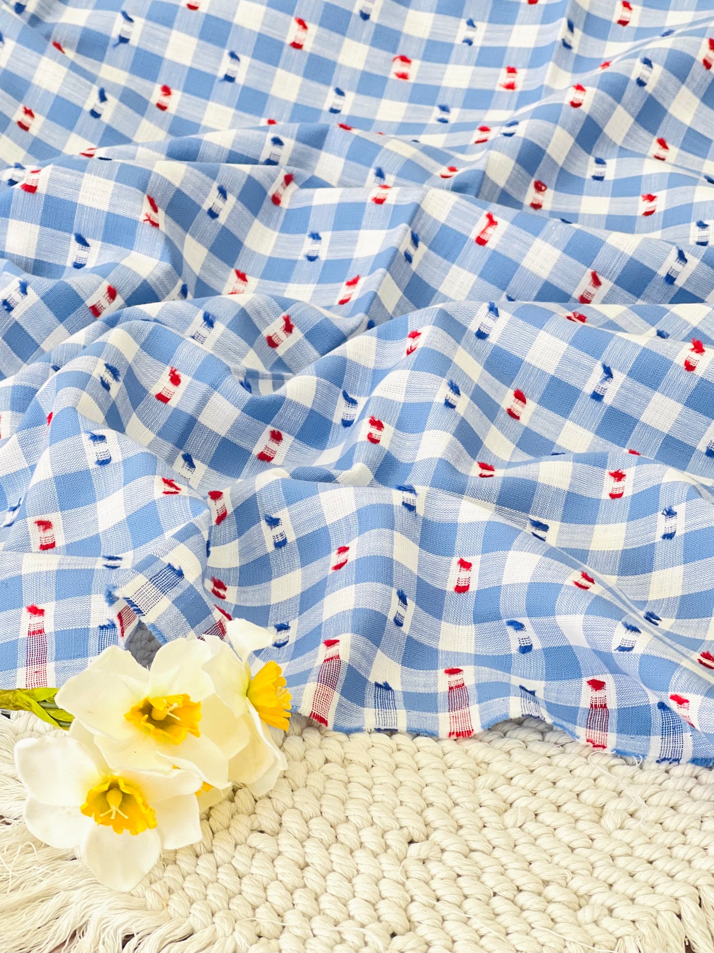 Printed Cotton Checks 05