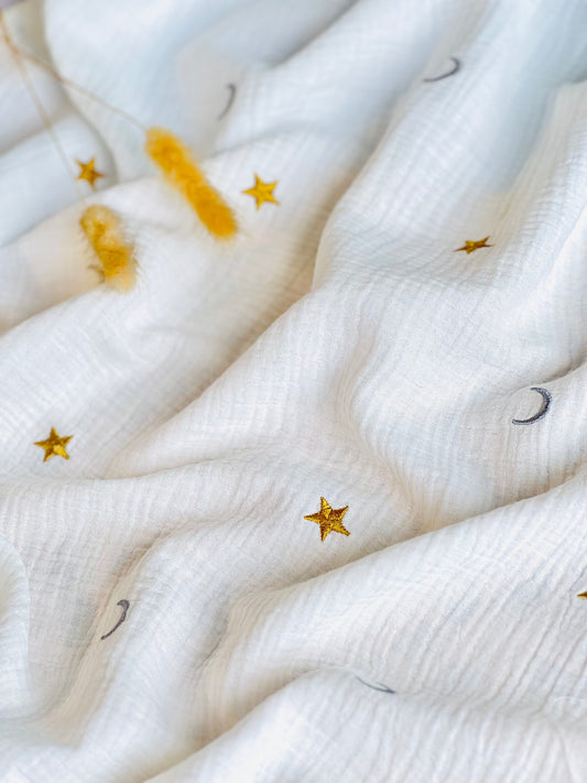 Muselina Bordada Moon