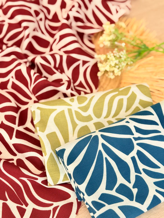 Printed Linen Nature Trace