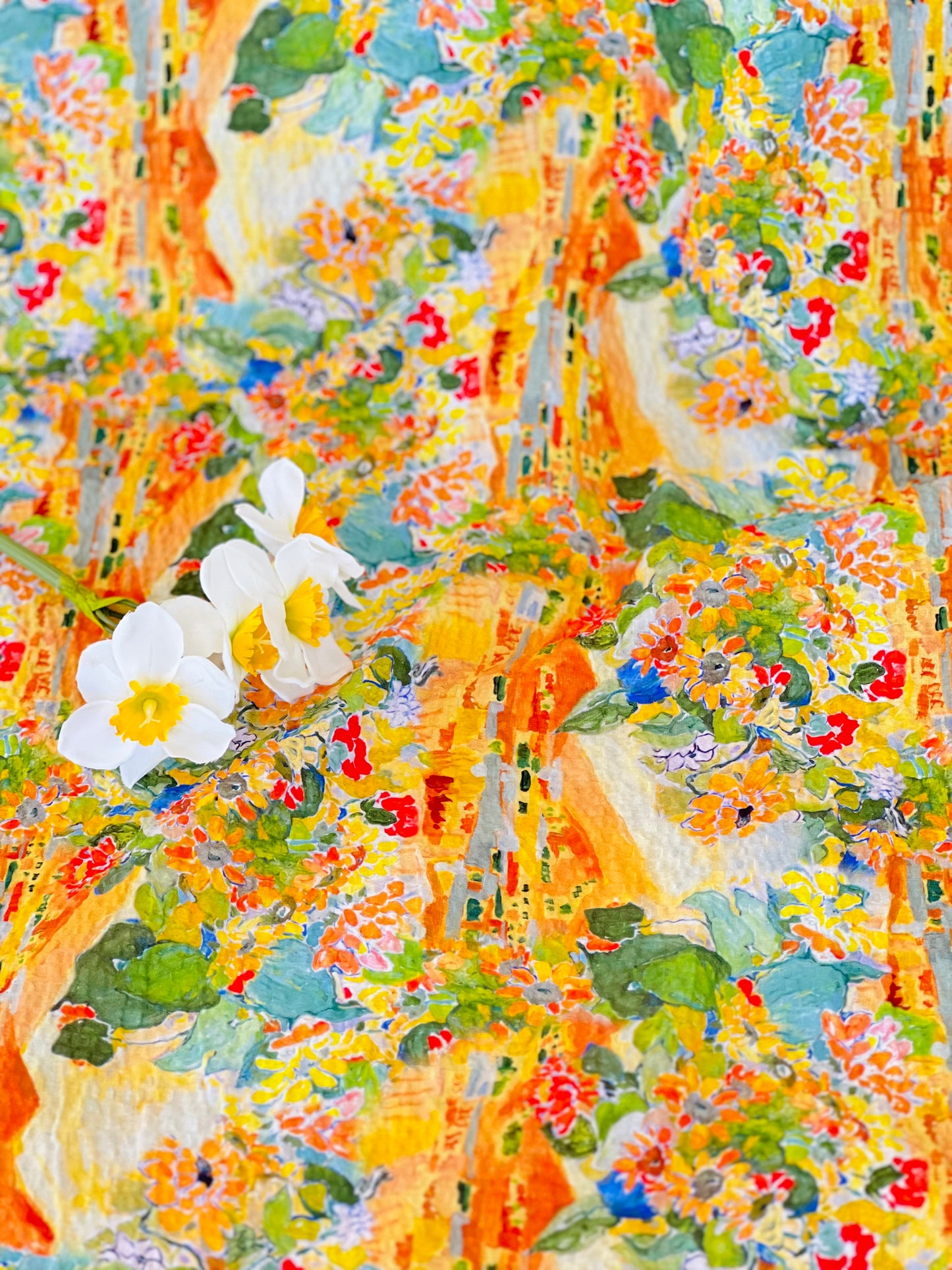 Printed Cotton Seersucker Spring/S13