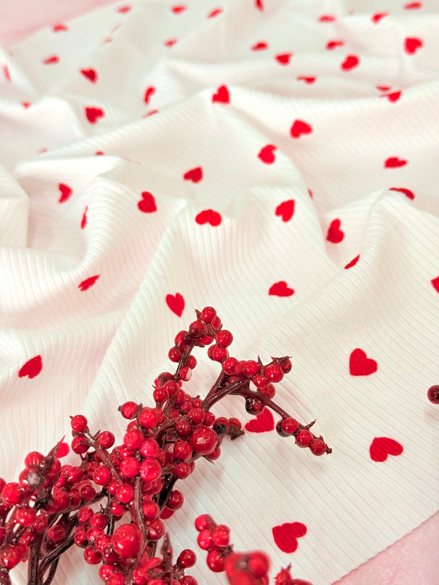 Printed Rib Sweetheart Charm