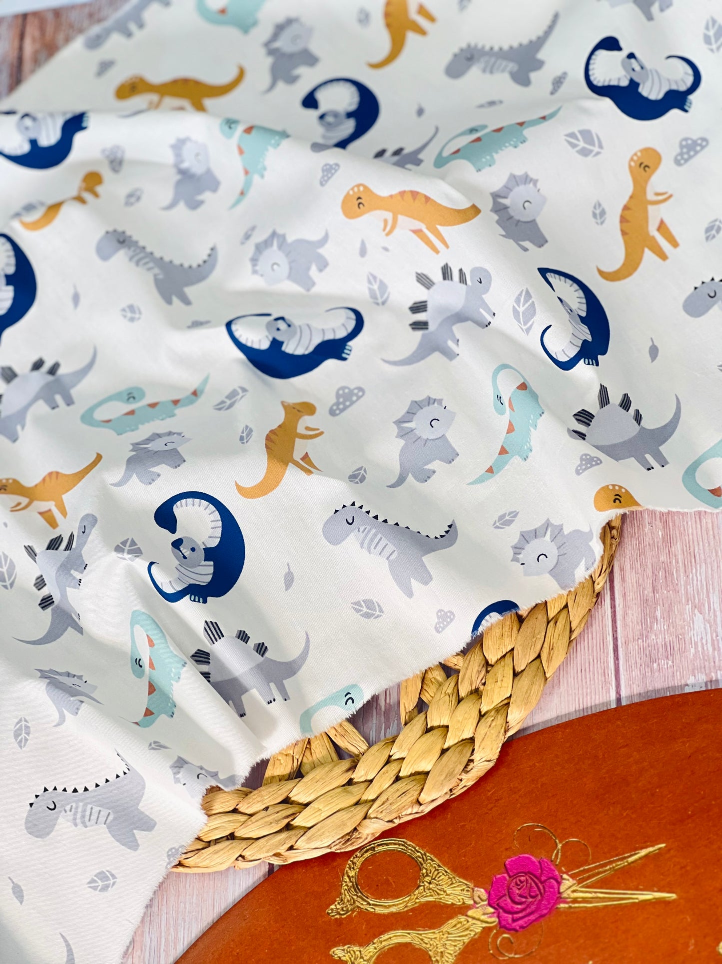 Cotton Twill Dinosaur 03