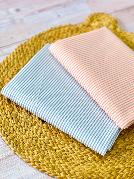 Cotton Twill Little Stripes