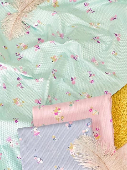 Printed Rib Tiny Ballet
