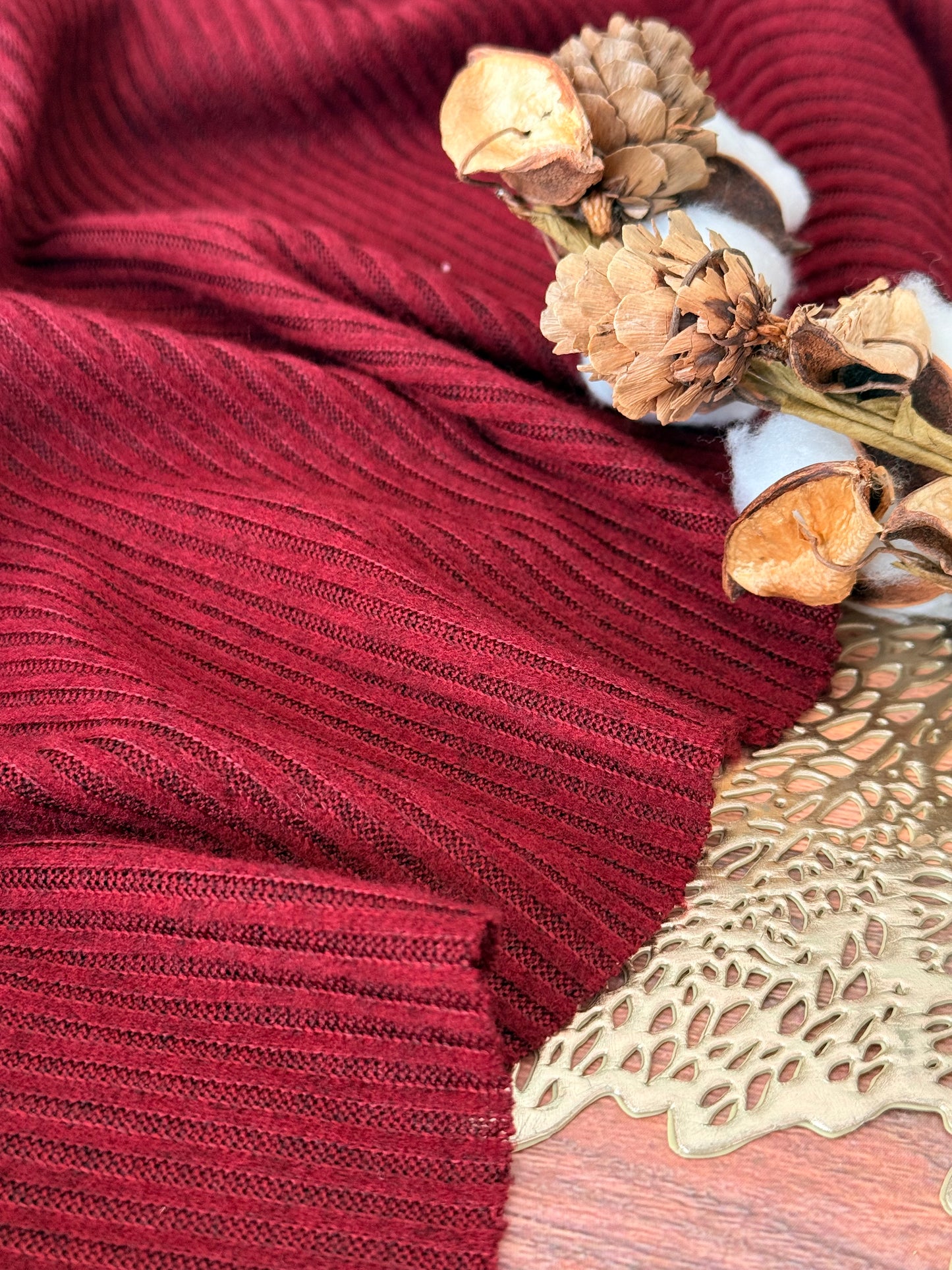 Sweater Knitted Rib Heather