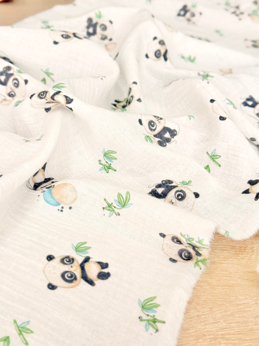 Muselina Baby Pandas