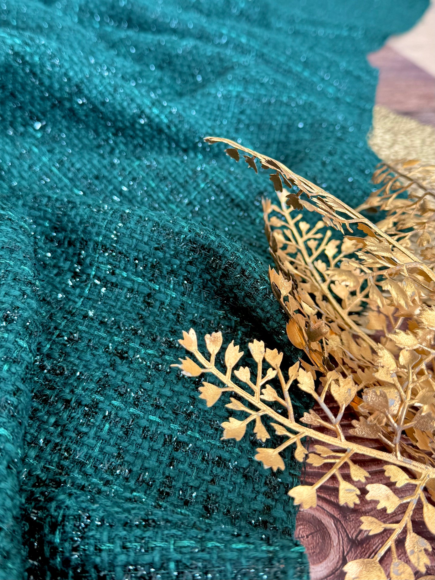 Tweed Sparkle Weave