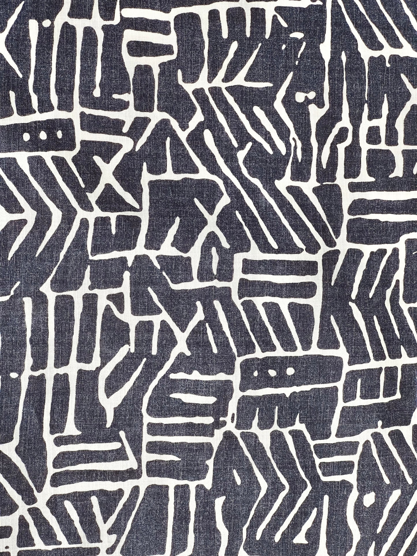 Printed Linen Zen Bling