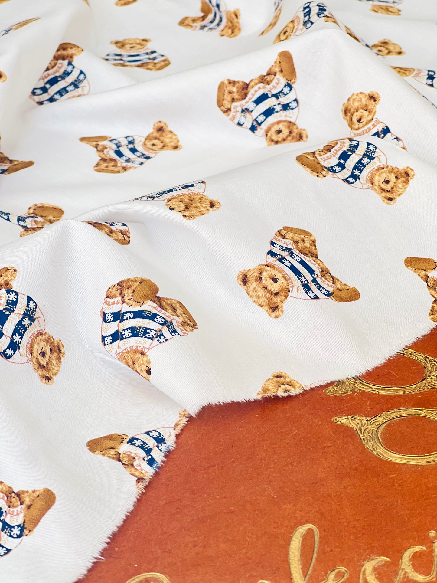 Cotton Twill Teddy Bear 02