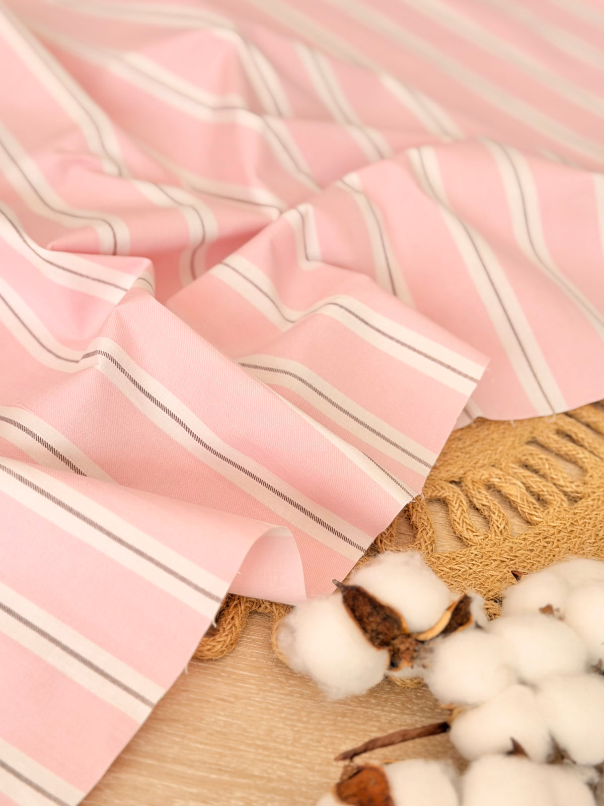 Printed Cotton Stripes 06