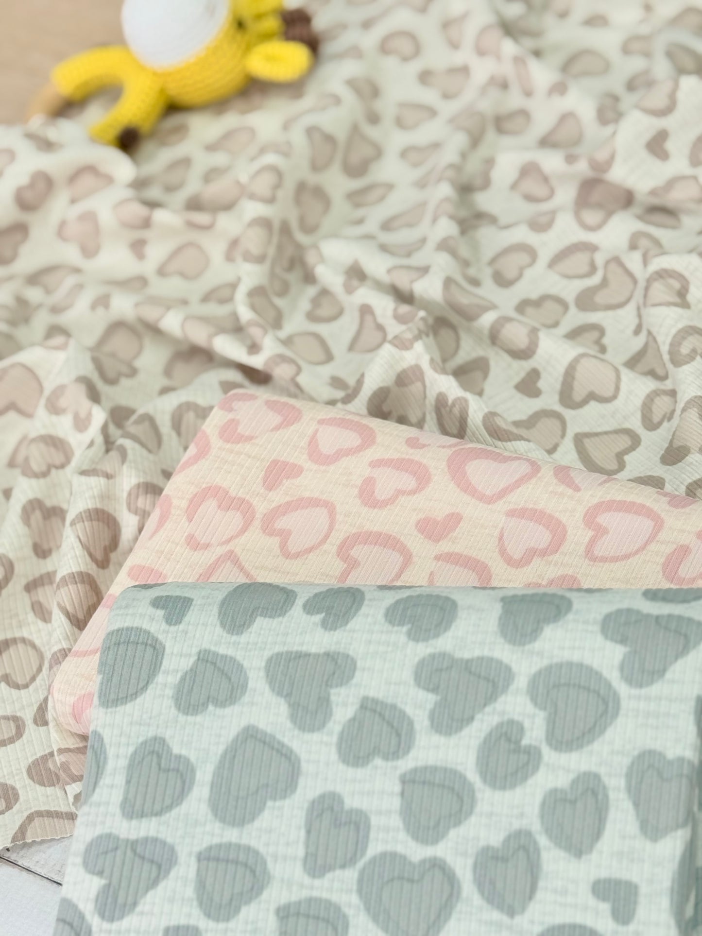 Printed Rib Heartprint
