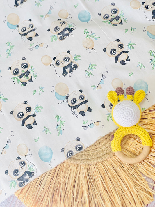 Cotton Twill Baby Panda