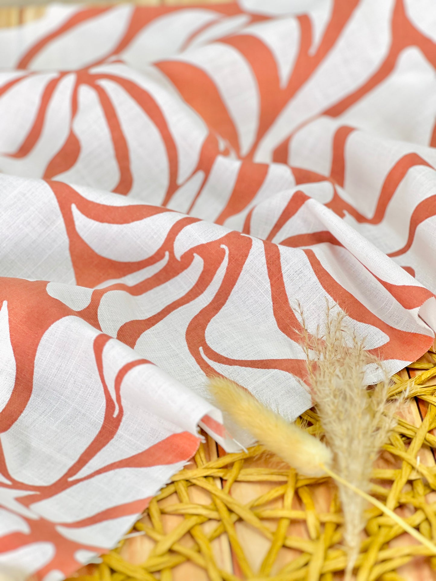 Printed Linen Flow Rythm