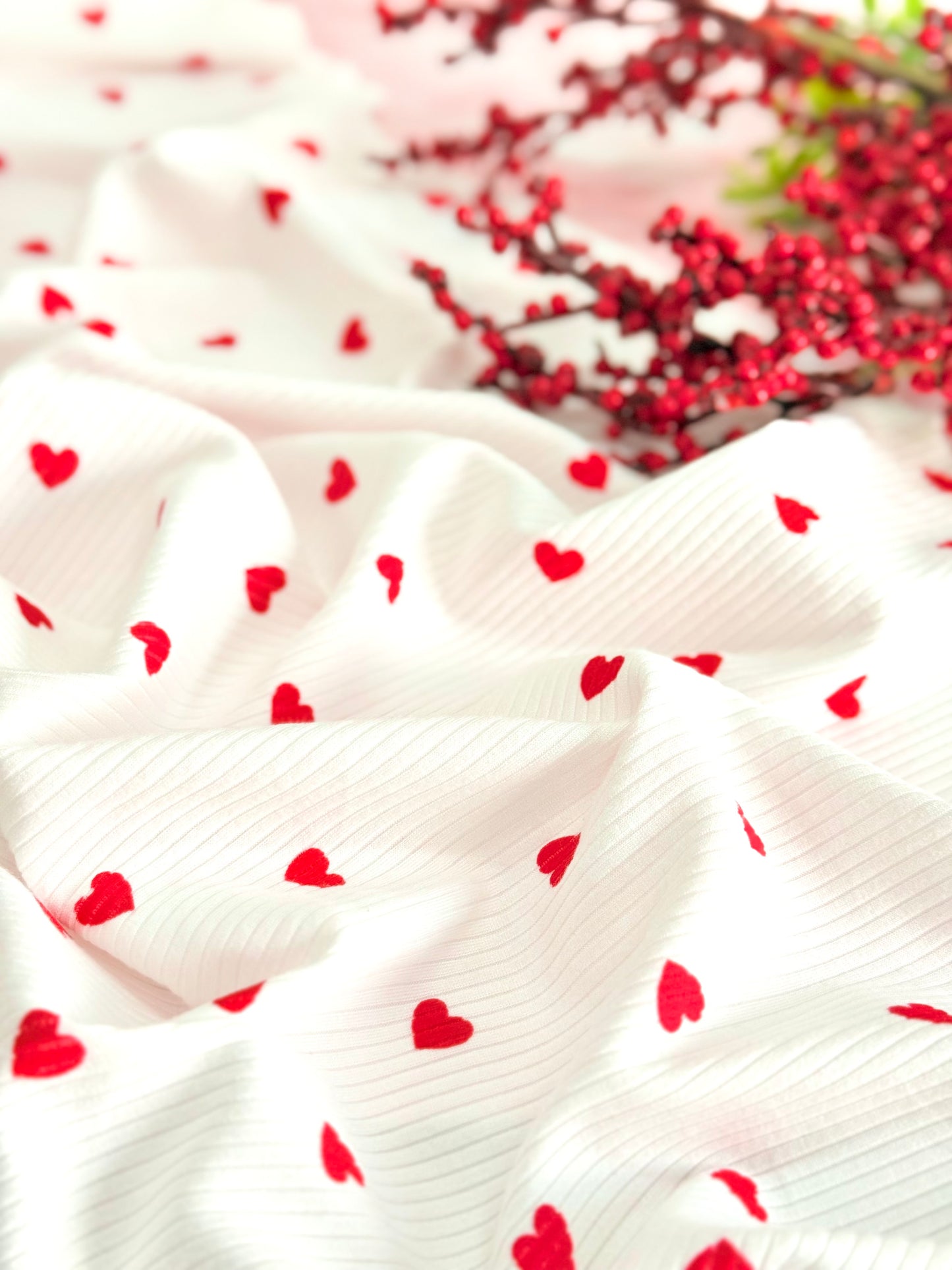Printed Rib Sweetheart Charm