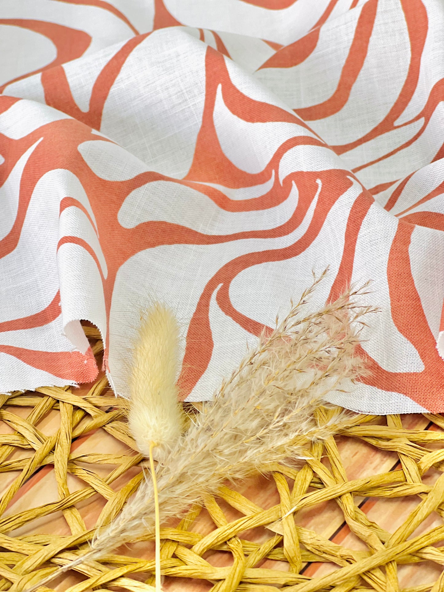 Printed Linen Flow Rythm