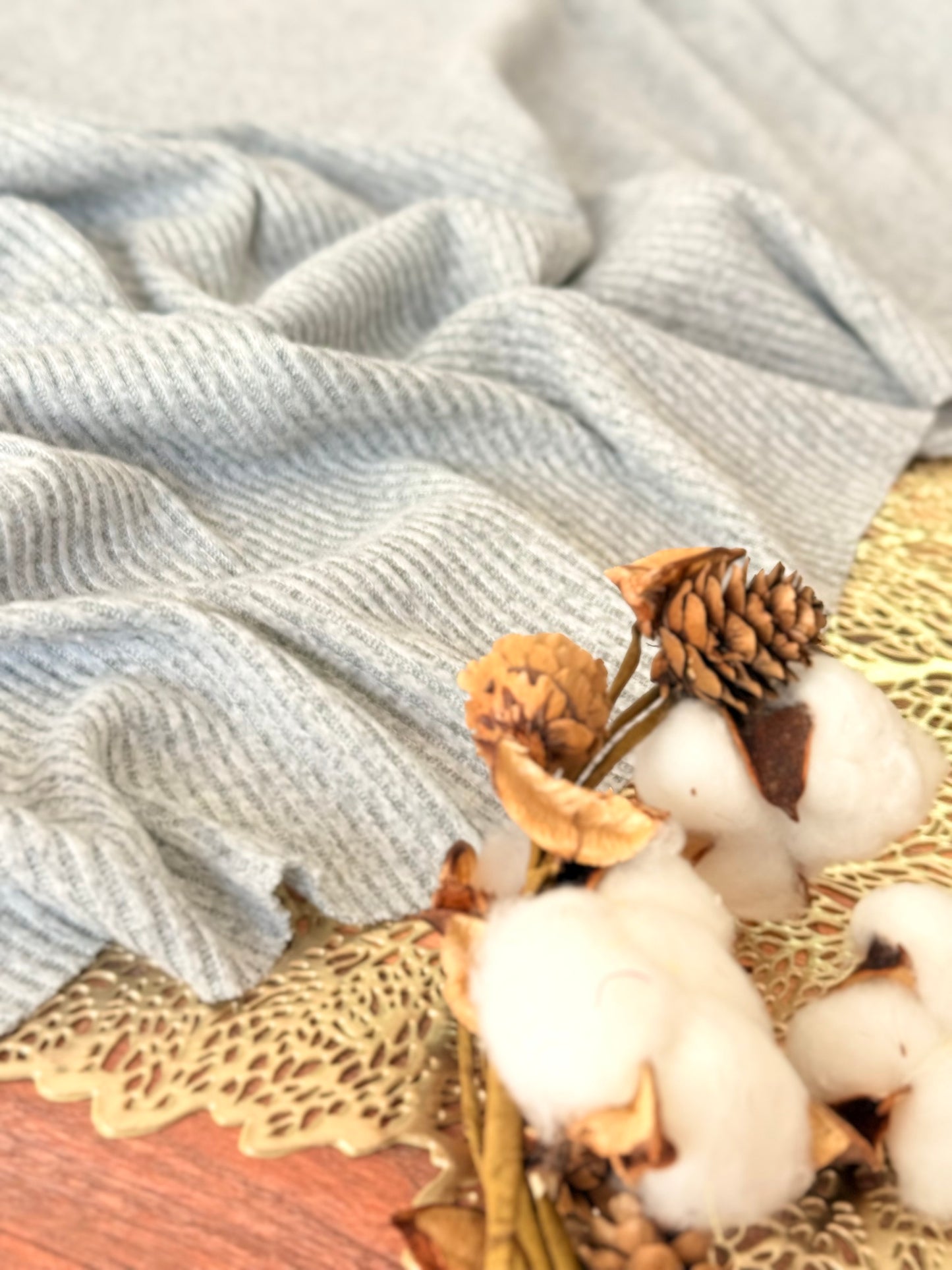Sweater Knitted Rib Heather