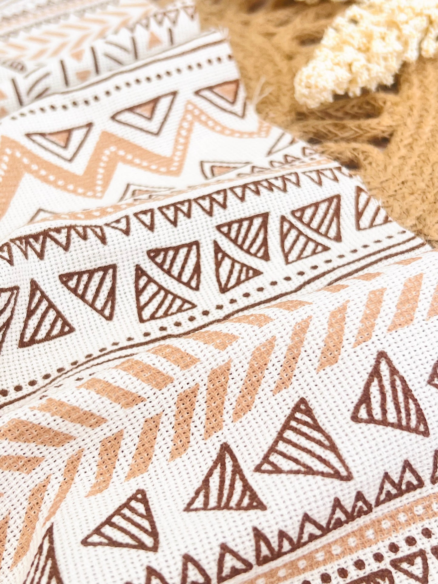 Artisanal Printed Linen Enigma