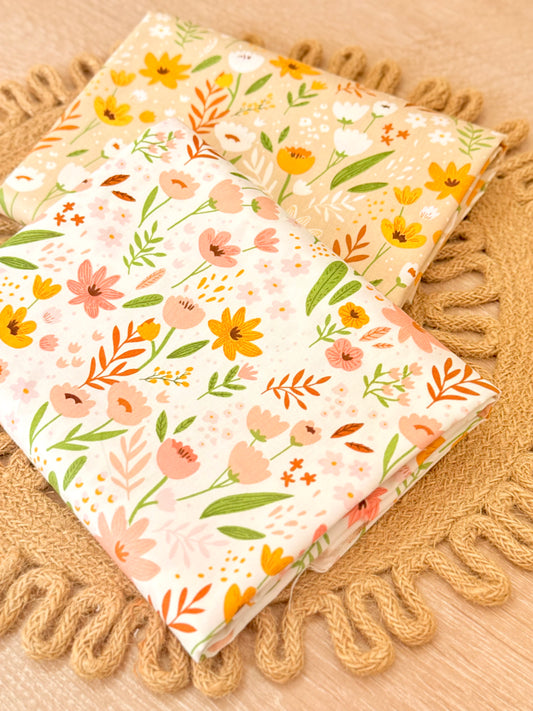 Cotton Twill Golden Bloom