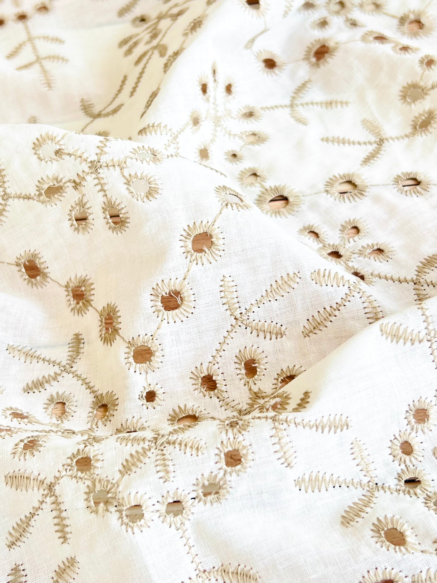 Embroidered Cotton Nature