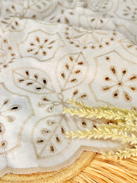Embroidered Cotton Spring/S46