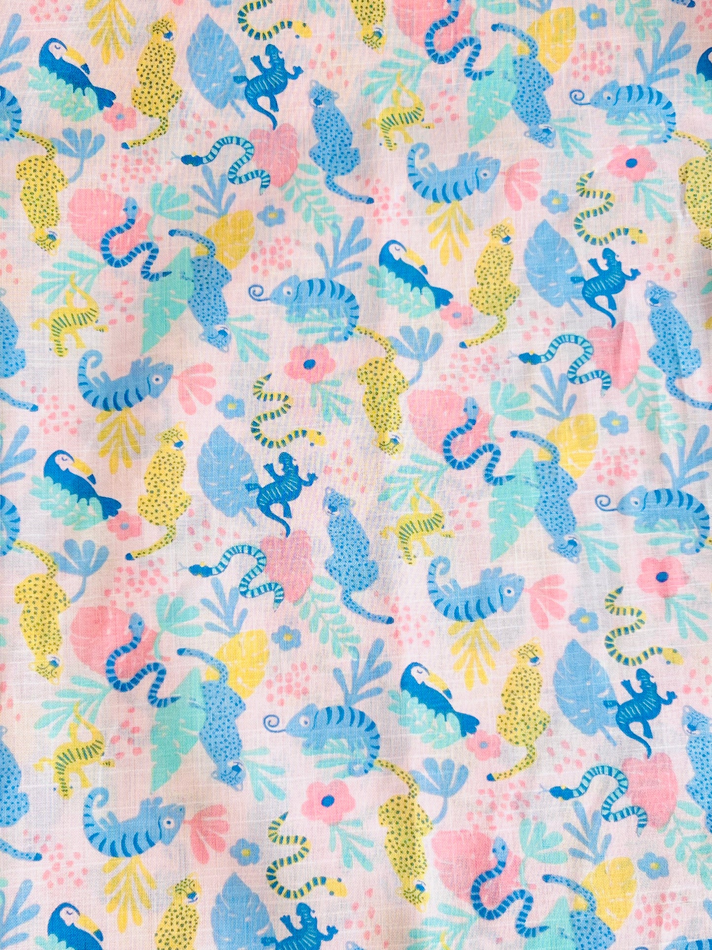 Printed Linen Salamandra