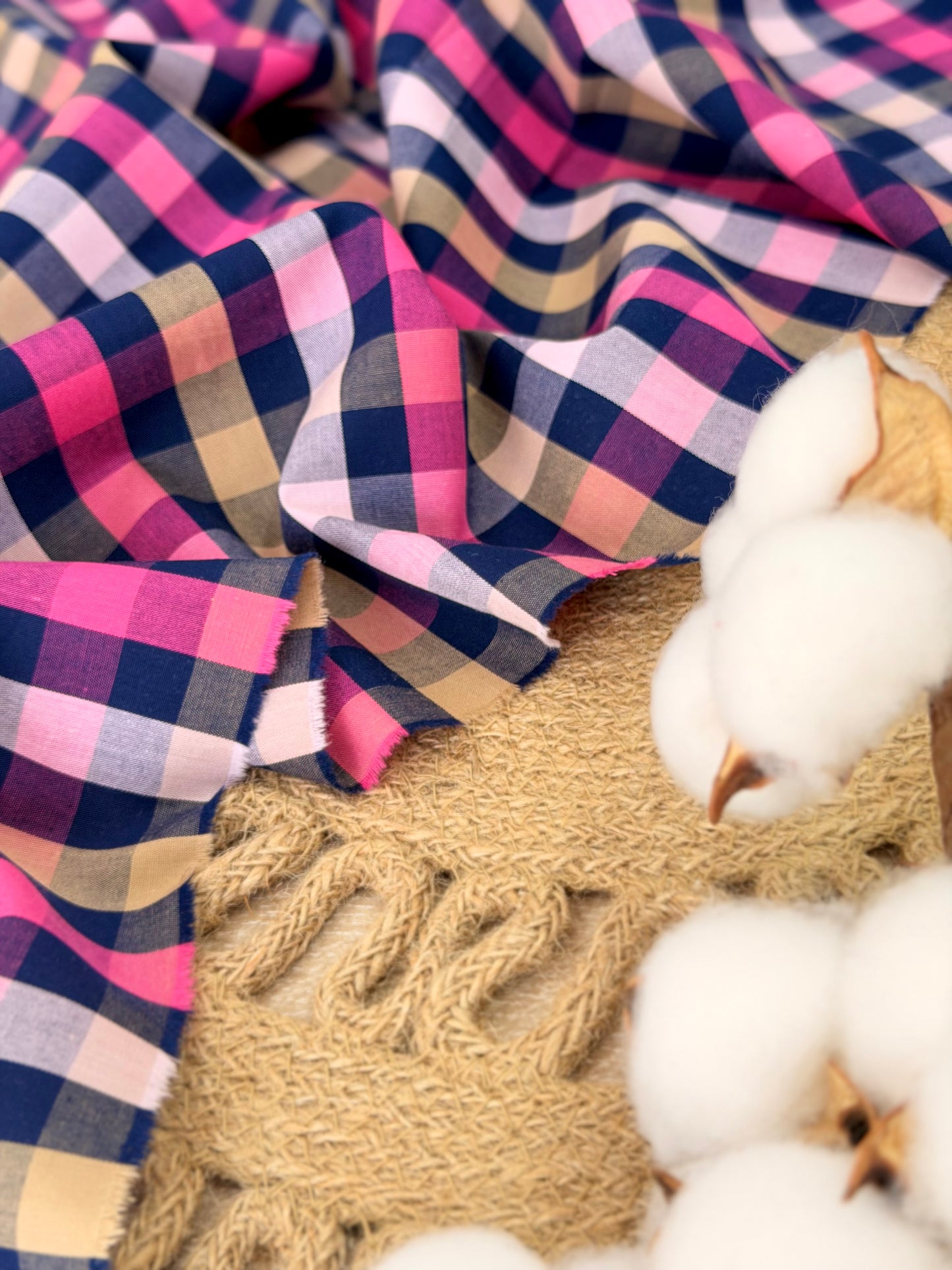 Printed Cotton Berry Picnic
