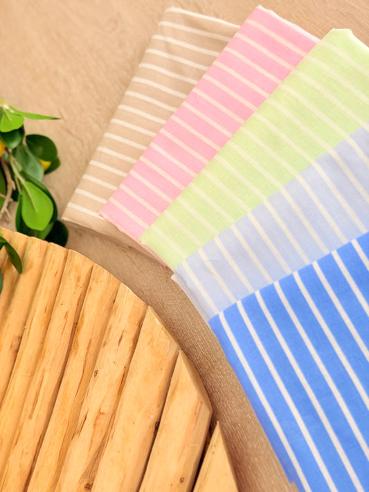 Printed Linen Stripes 19