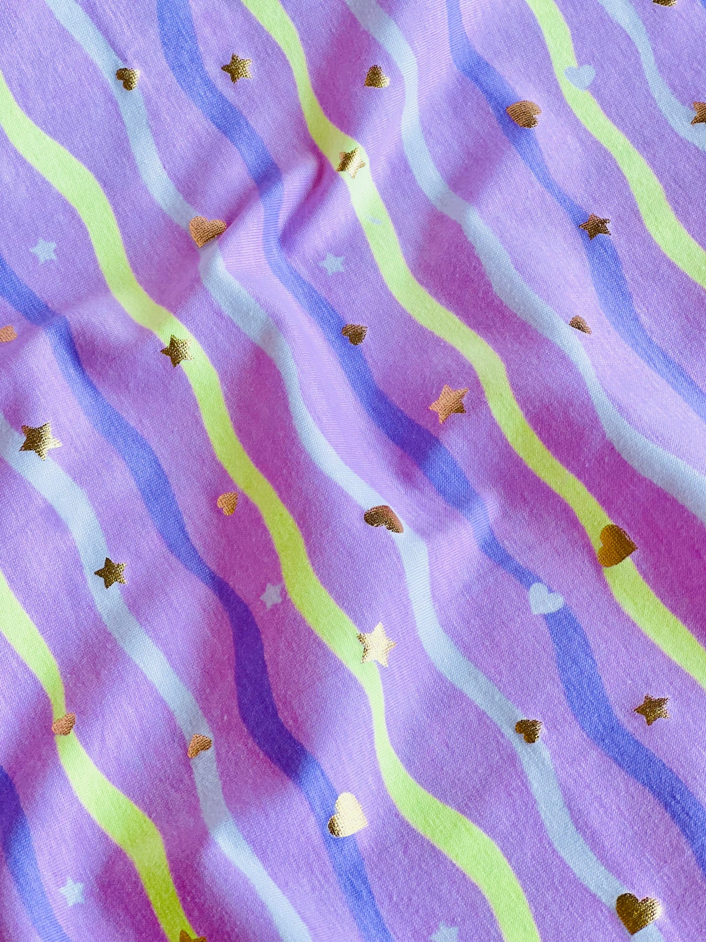 Interlock Foil Hearts & Stars