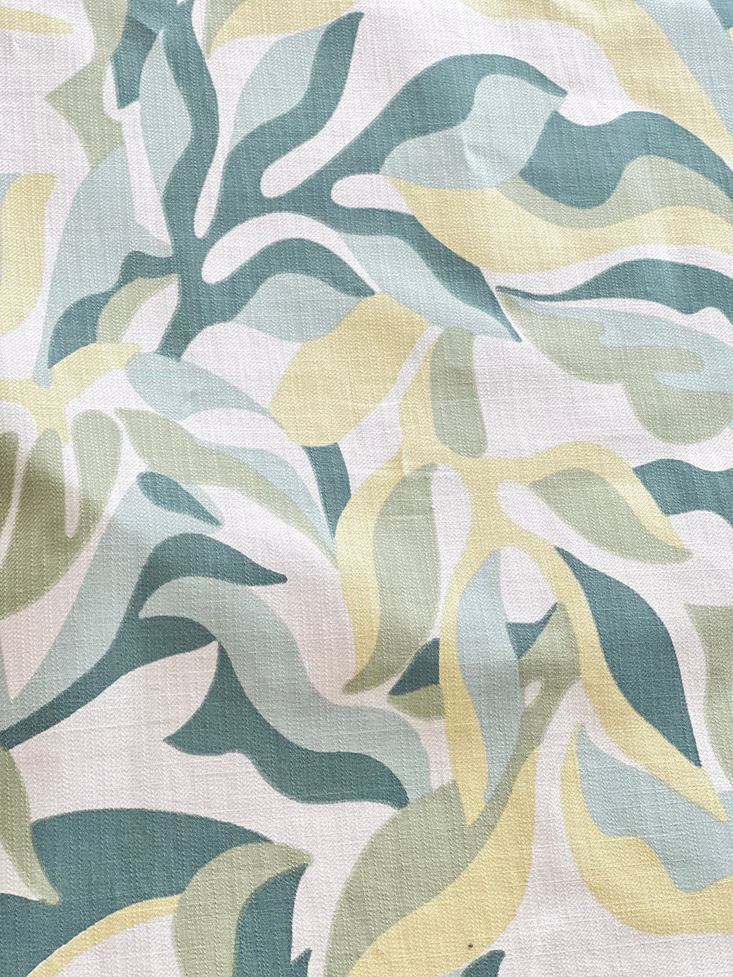 Slub Printed Linen Urban Jungle
