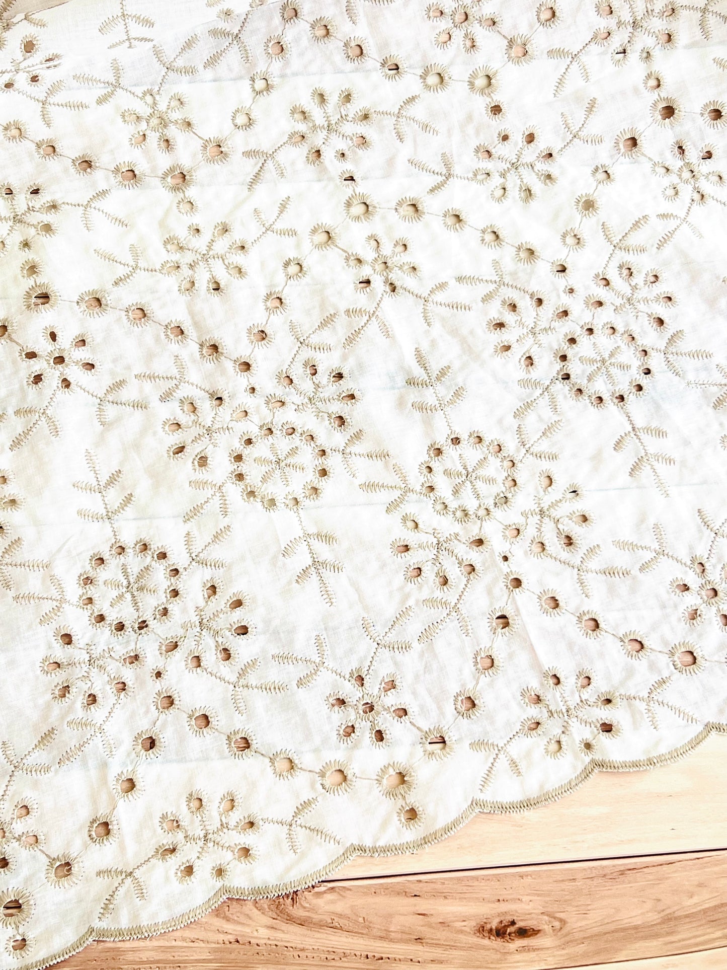Embroidered Cotton Nature