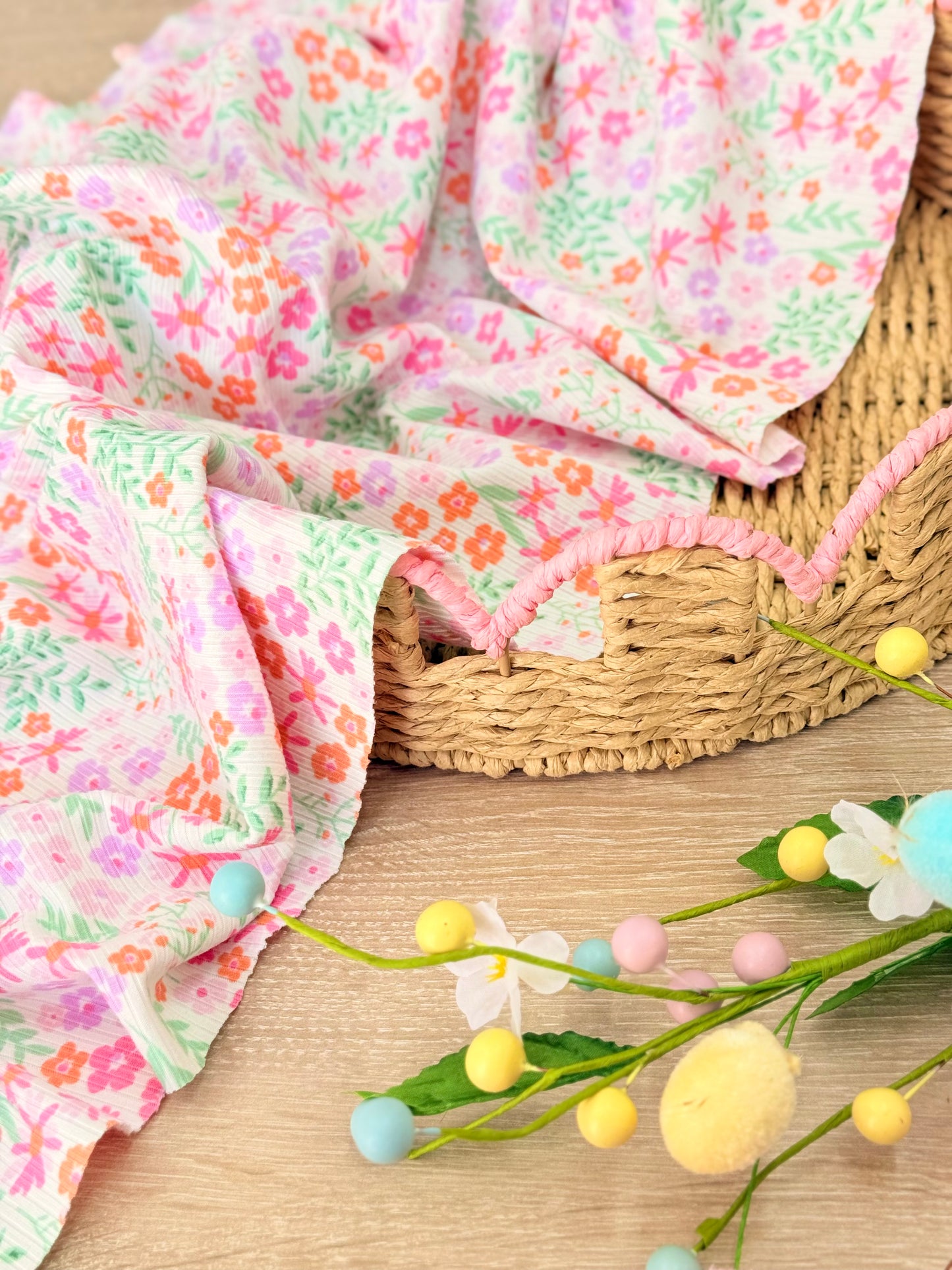 Printed Rib Garden Party