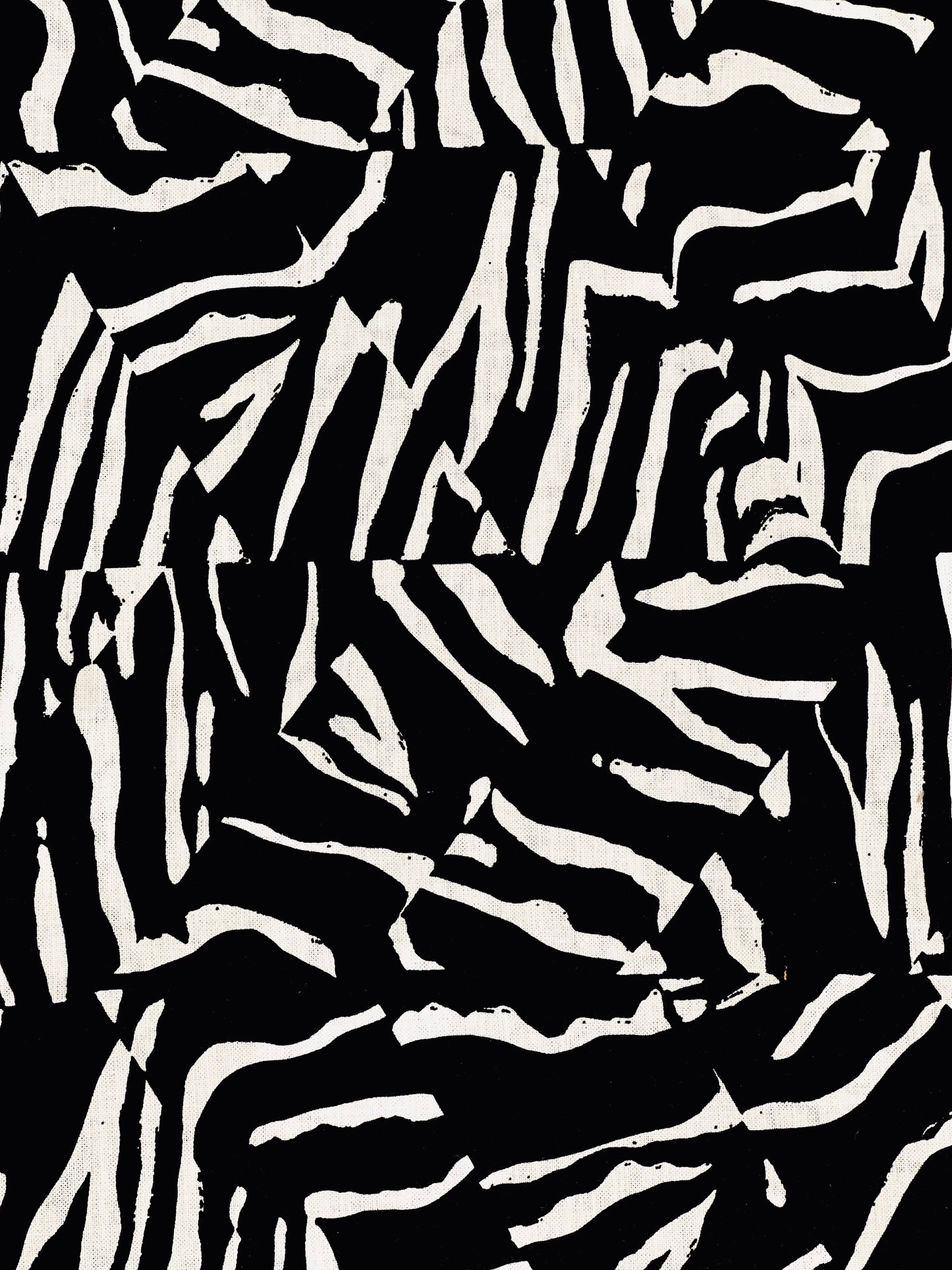 Printed Linen Sauvage