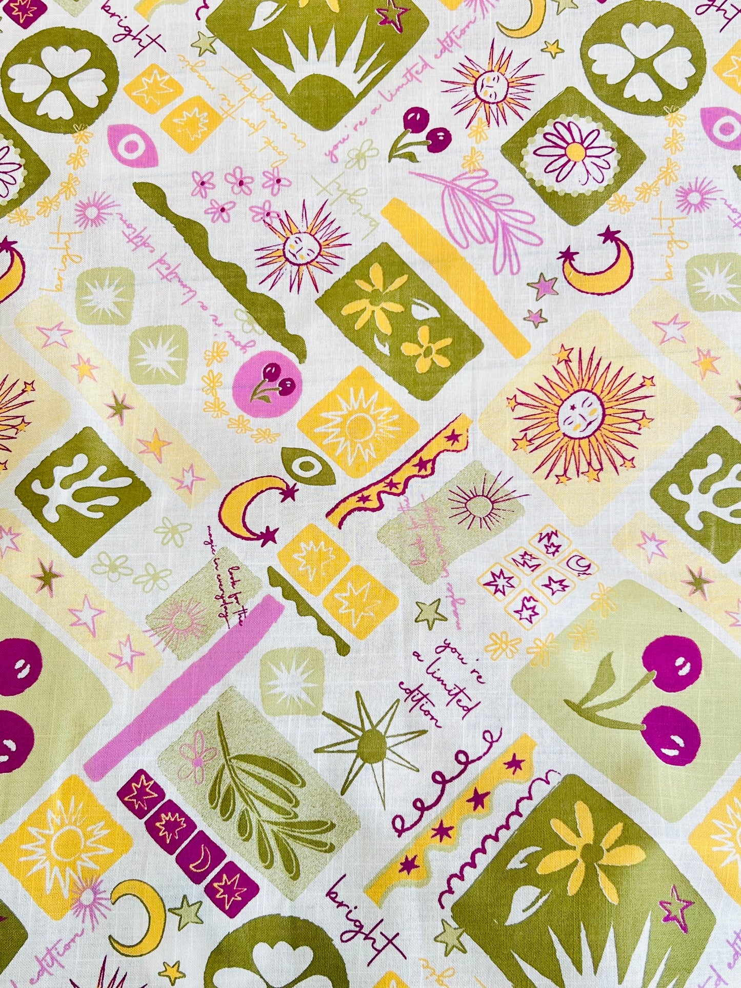 Printed Linen Marco Polo