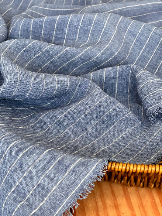 Printed Linen Stripes 12