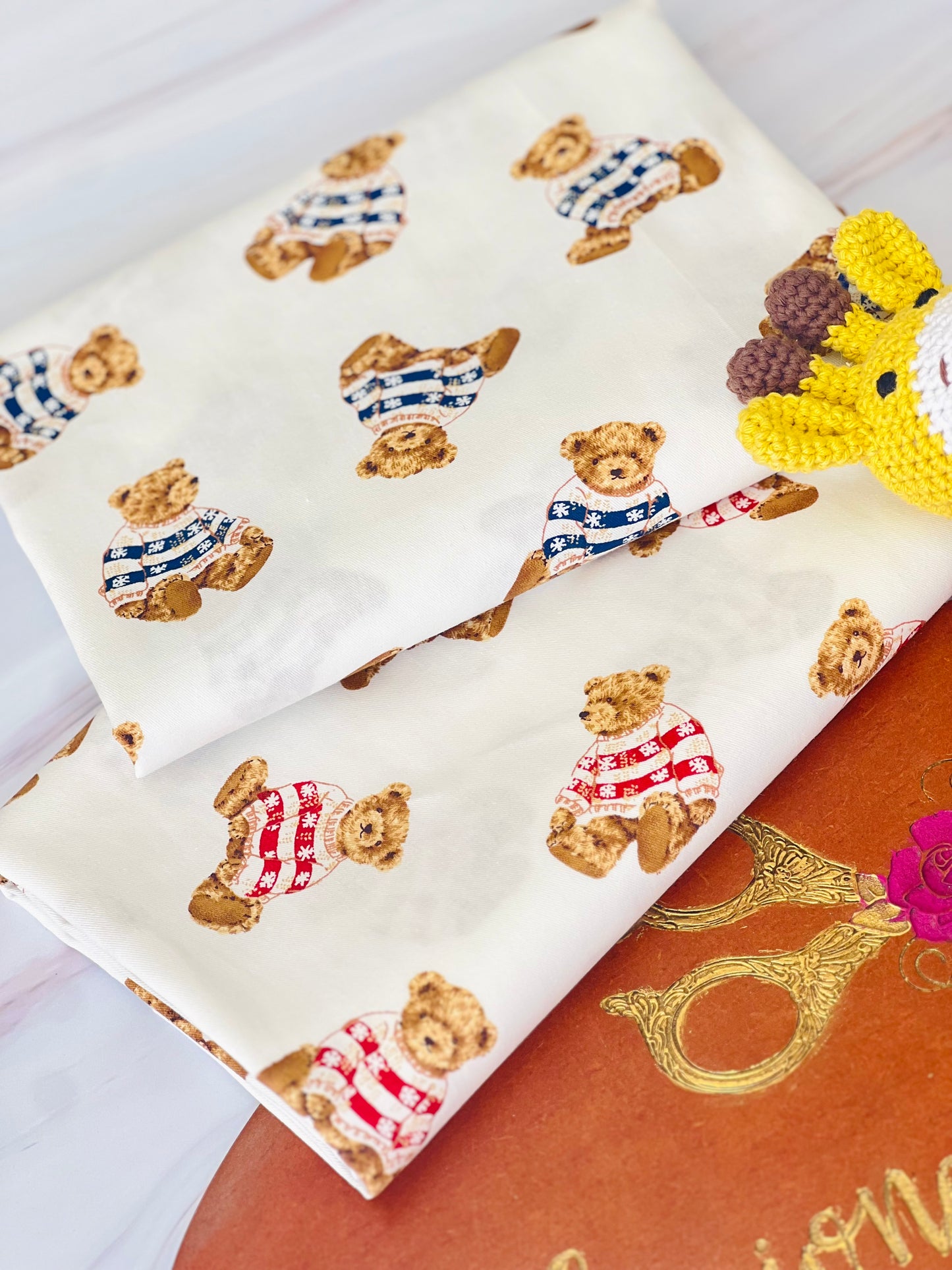 Cotton Twill Teddy Bear 02