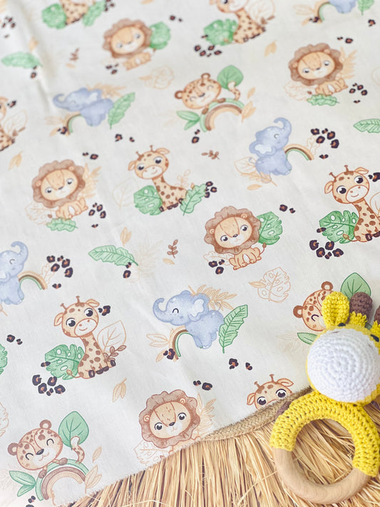 Cotton Twill Baby Safari