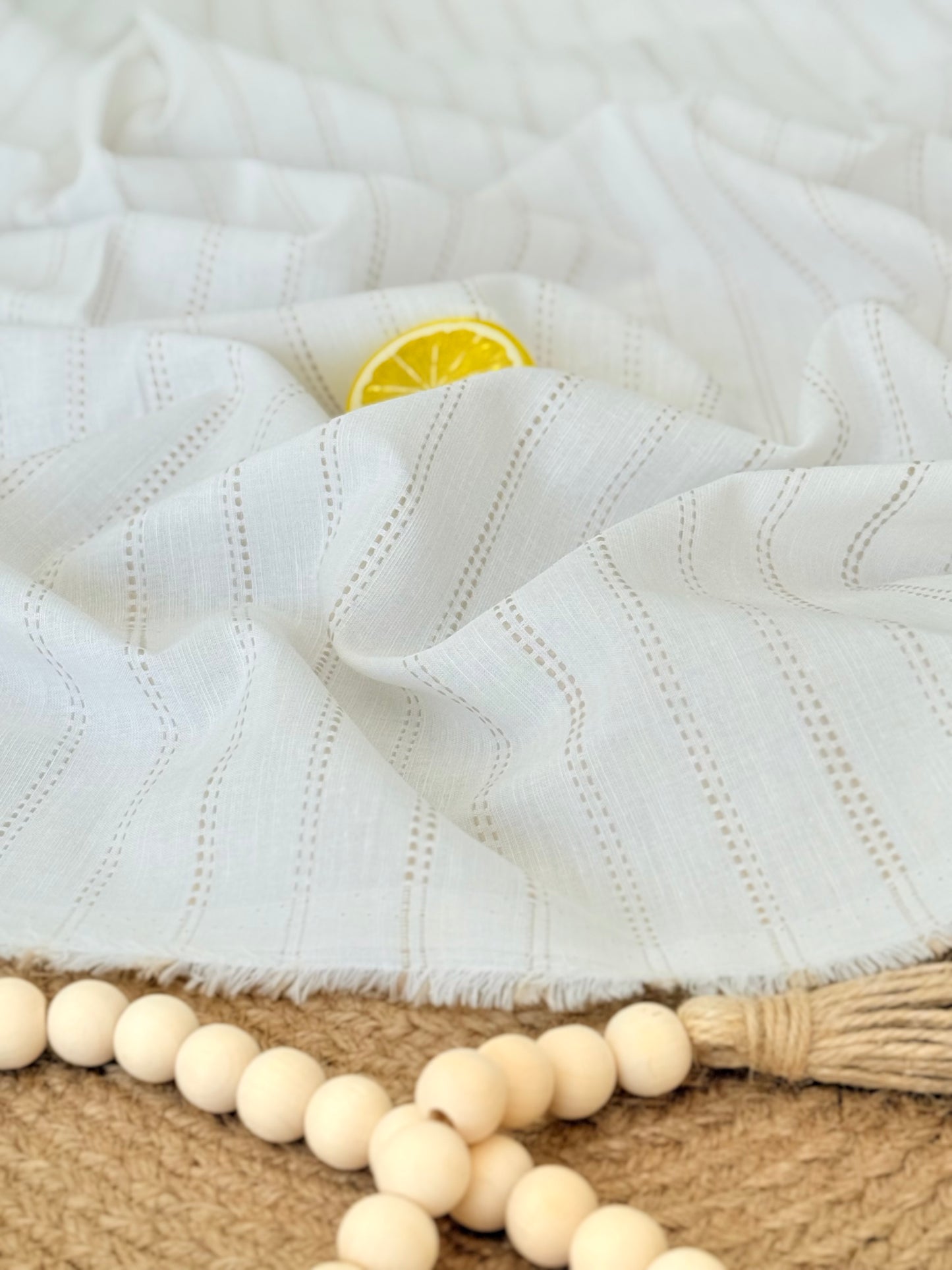 Printed Linen Stripes 16