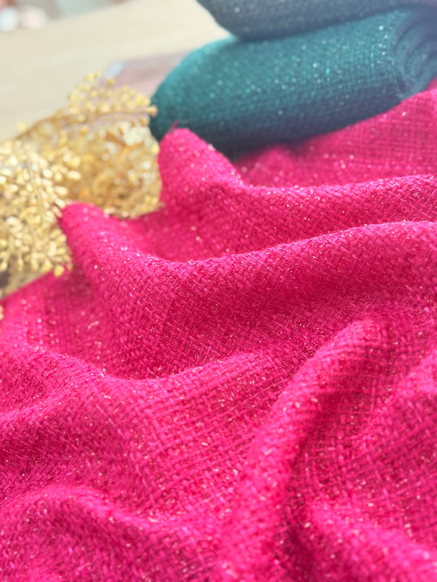 Tweed Sparkle Weave