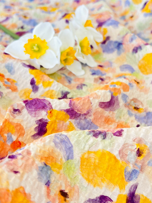 Printed Cotton Seersucker Spring/S26