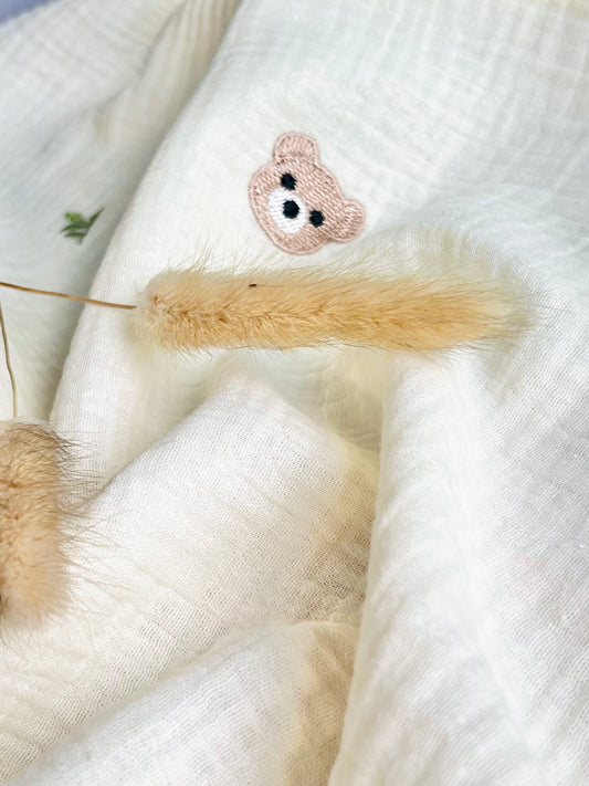 Muselina Bordada Bears