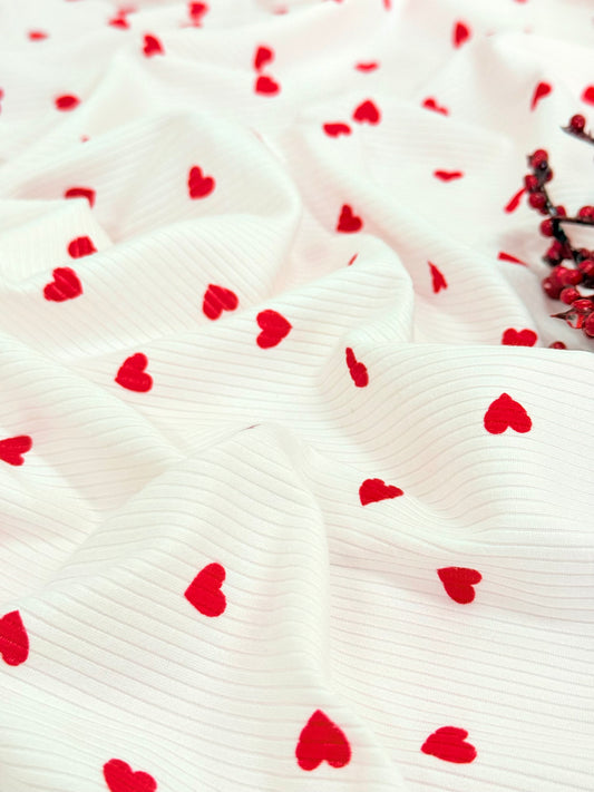 Printed Rib Sweetheart Charm