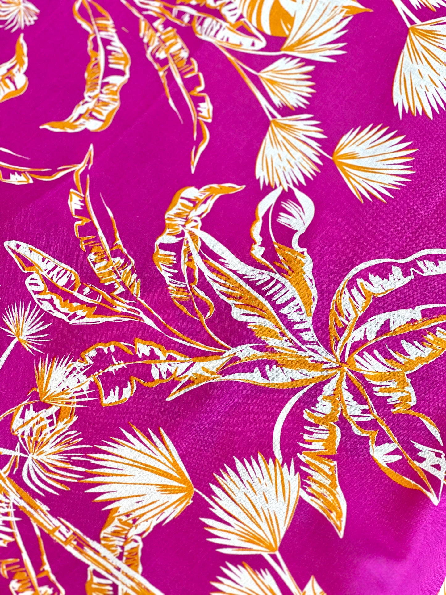 Printed Linen Neo Paradise