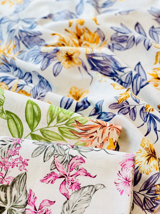 Printed Linen Amazonas