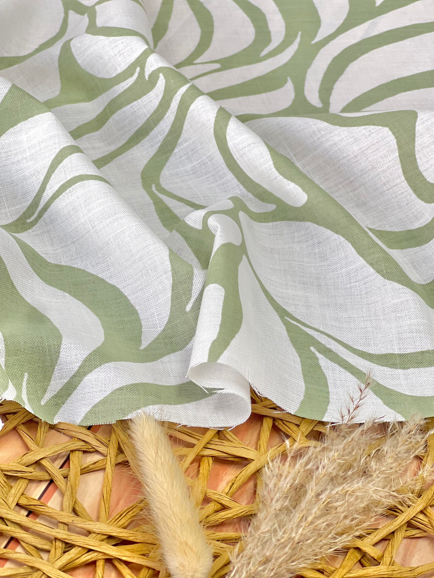 Printed Linen Flow Rythm