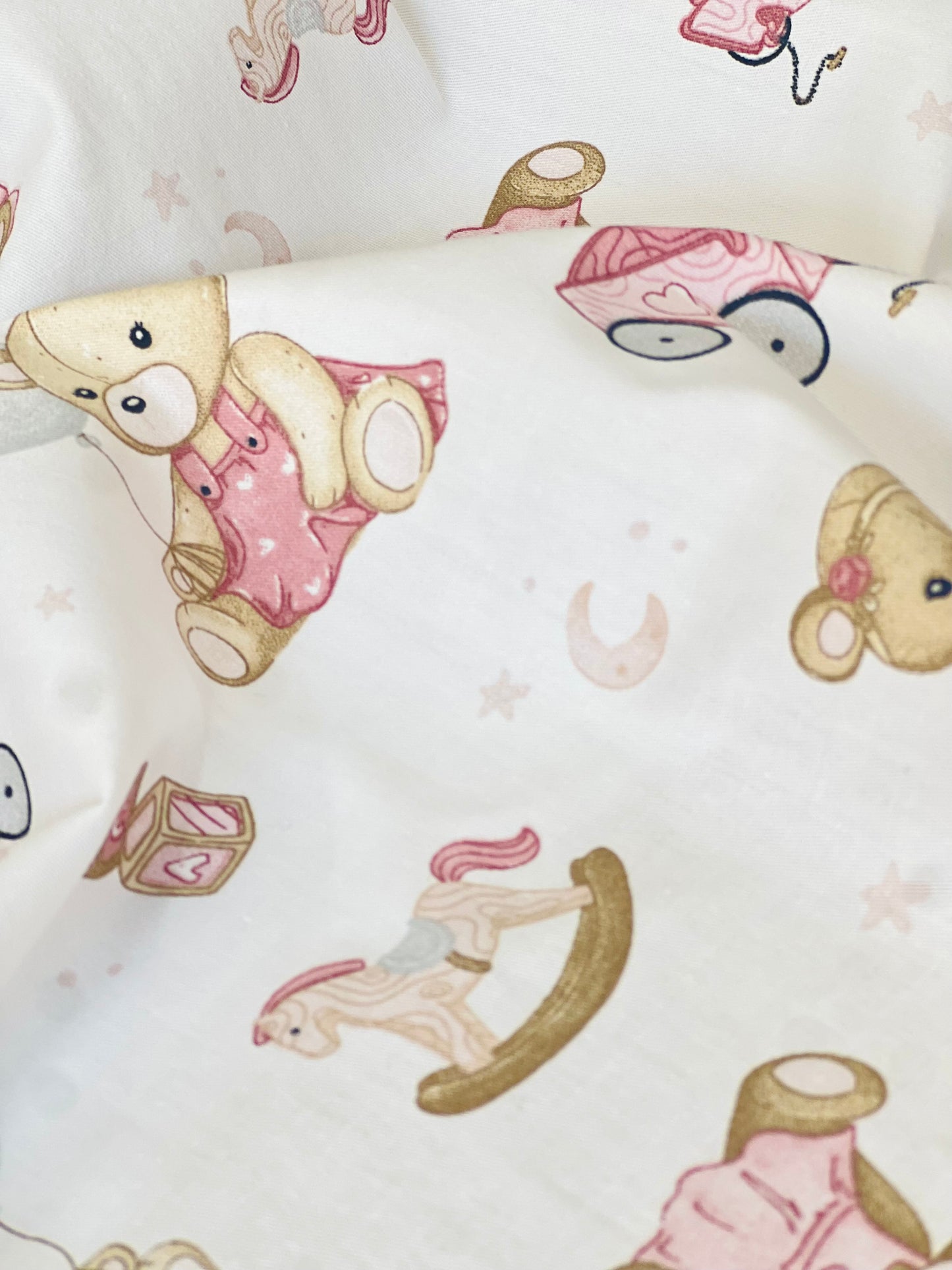 Cotton Twill Girl Bear