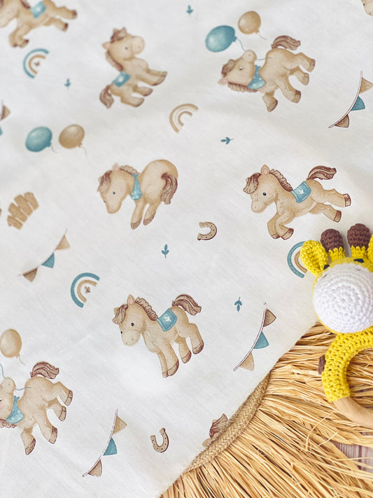 Cotton Twill Baby Horse